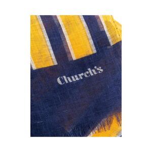 CHURCH S Church's Striped Scarf with Logo Men MULTICOLOUR Scarves